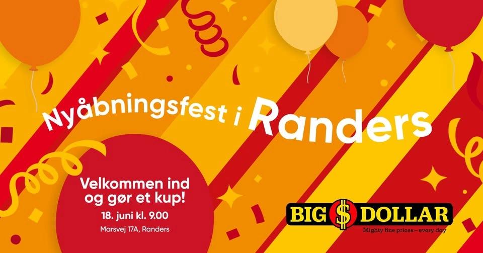 Genåbningsfest i Randers