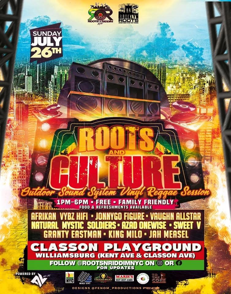 Roots & Culture - Outdoor Sound System Vinyl Reggae Session