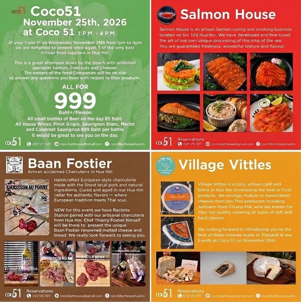 Artisan Food Suppliers at COCO 51