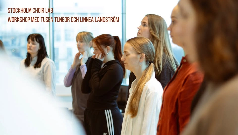 Workshop: utforskande i diskantkörens möjligheter med Tusen Tungor