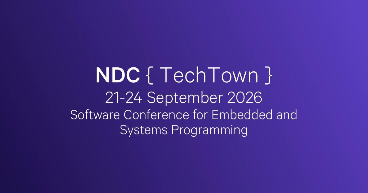 NDC TechTown 2026