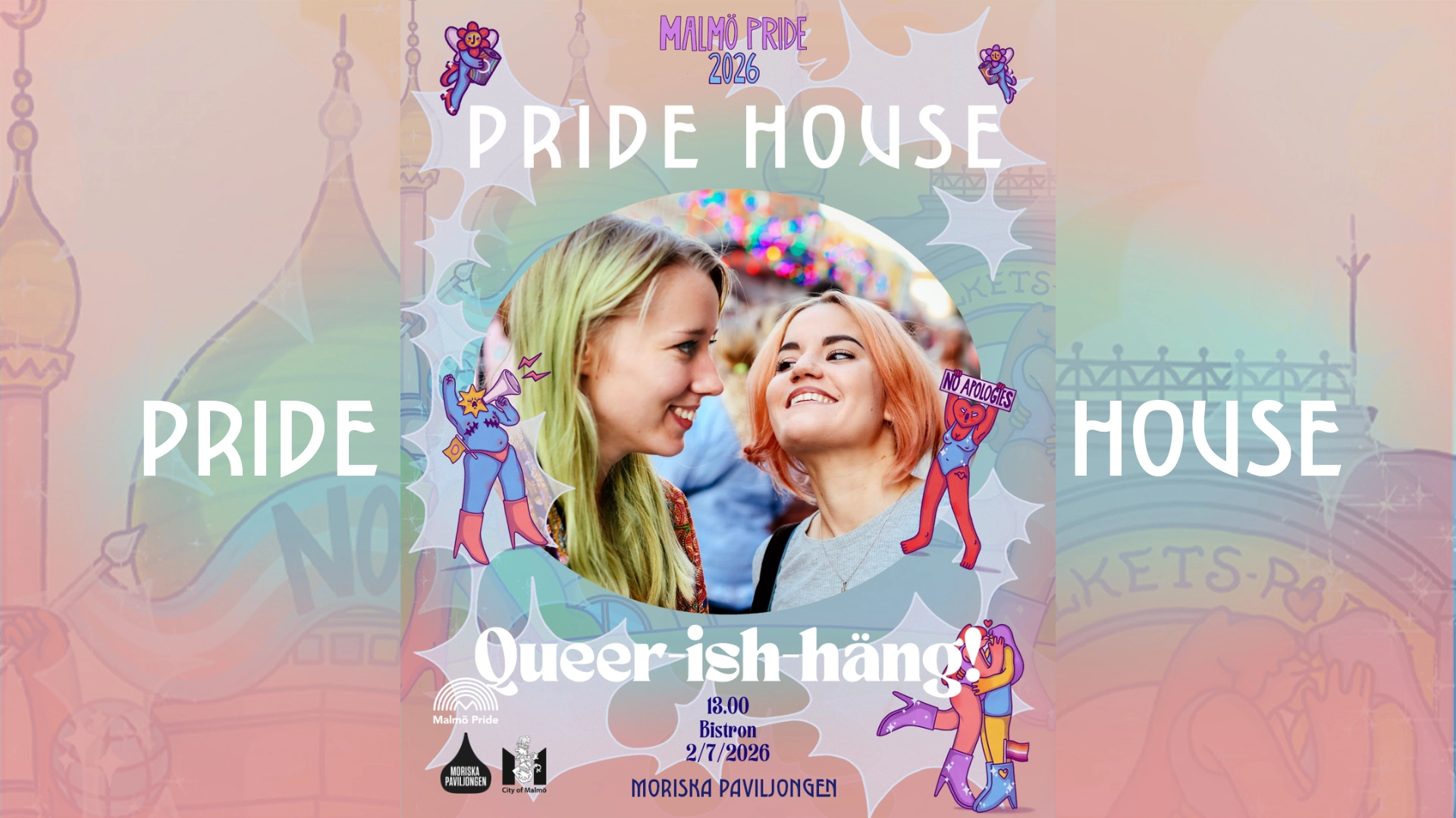 PRIDE HOUSE: Queer-ishhäng med Konstmuseet och Hemslöjden i Skåne