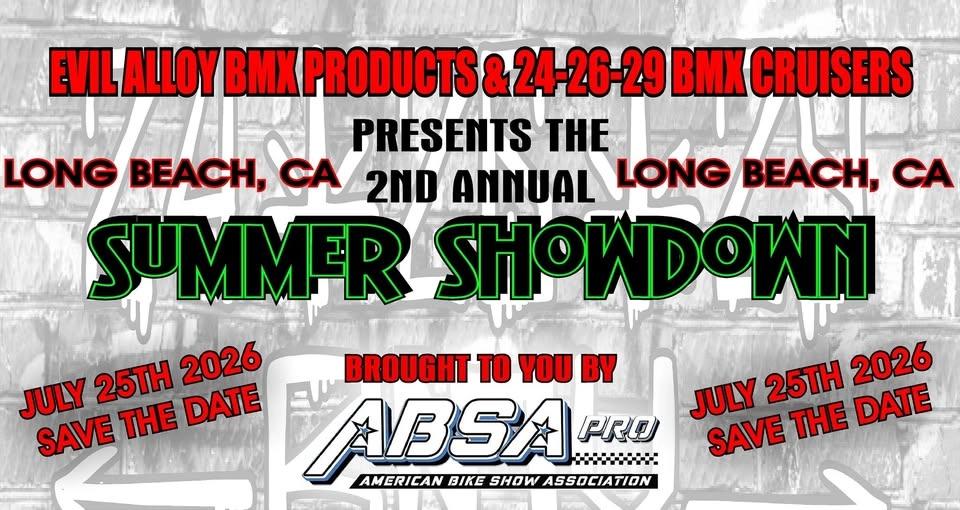 SUMMER SHOWDOWN BIKE SHOW AND PARK JAM