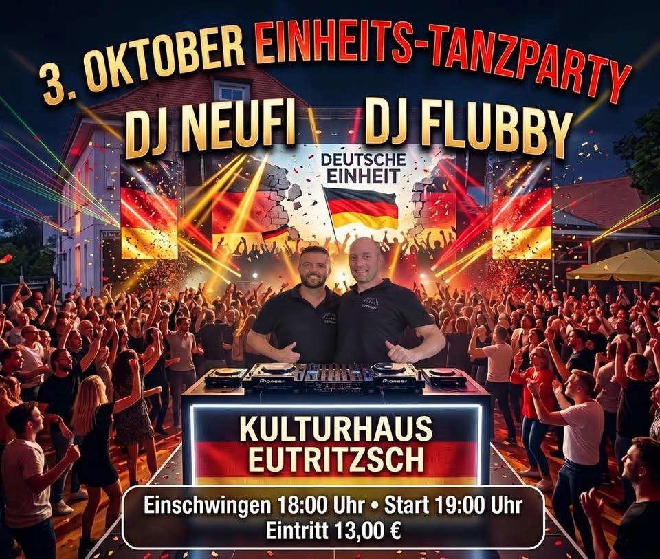 Einheits-Tanzparty