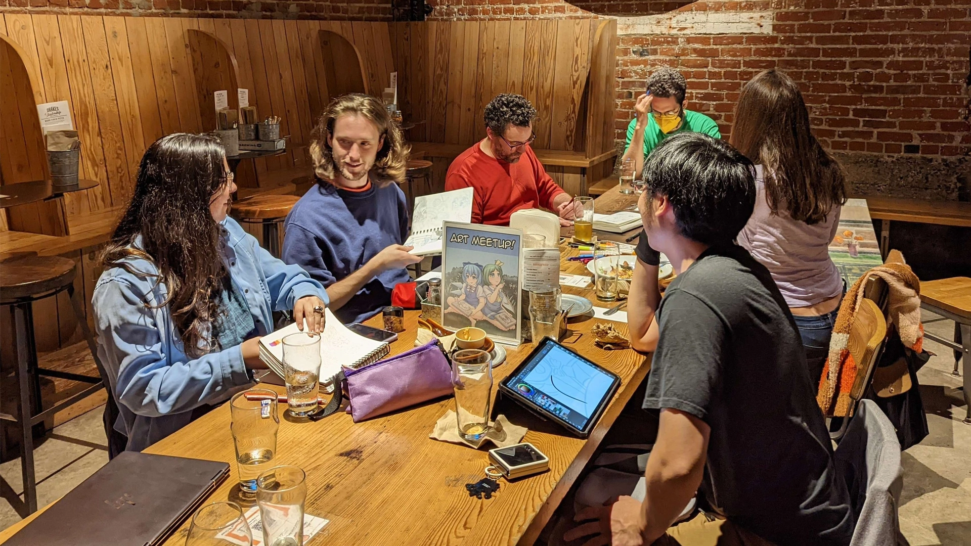 Drink and Draw at Jupiter