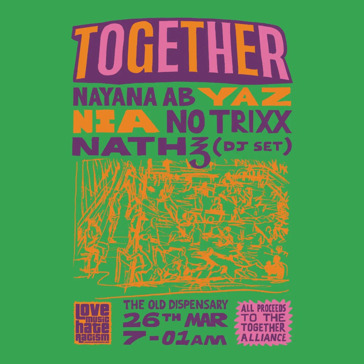 LOVE MUSIC HATE RACISM