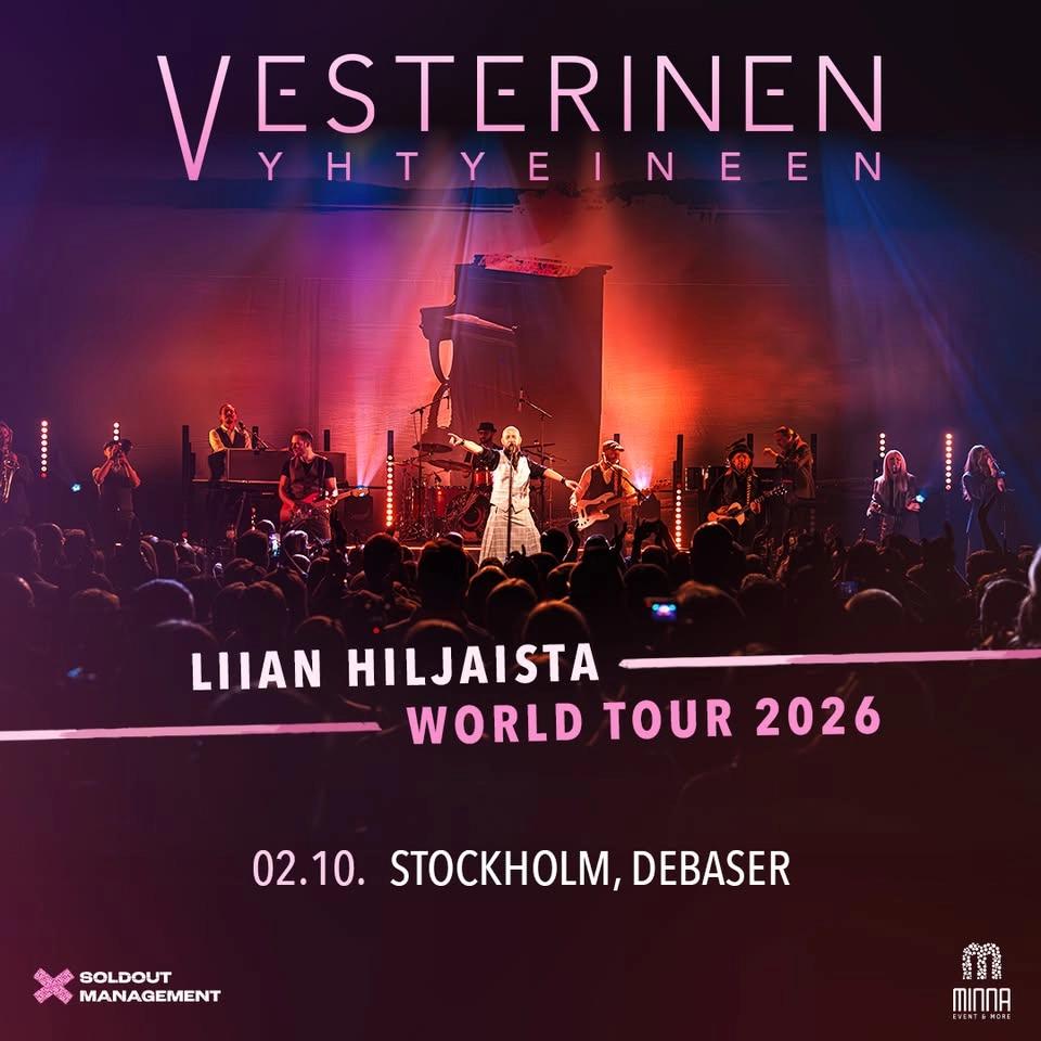 Vesterinen Yhtyeineen | Stockholm, Debaser
