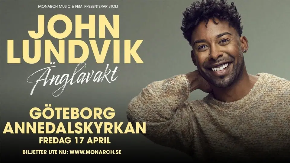 John Lundvik - Änglavakt i Annedalskyrkan