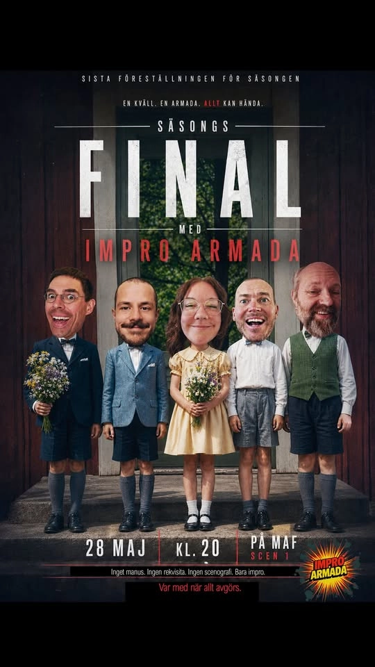 Säsongsfinal med Impro Armada!