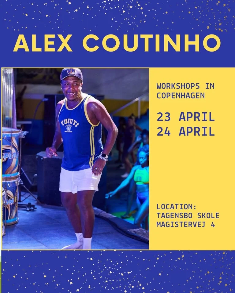 Alex Coutinho Samba Workshop in Copenhagen