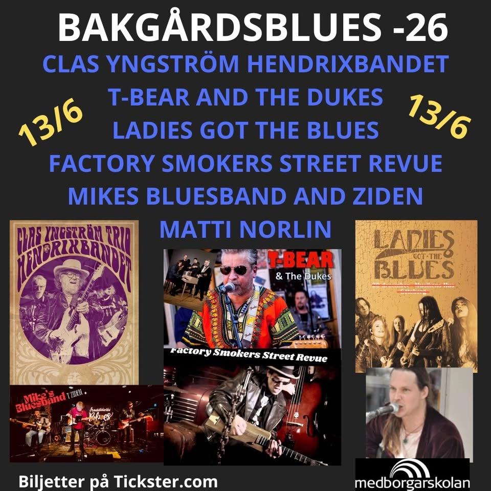 Bakgårdsblues 13/6 -26