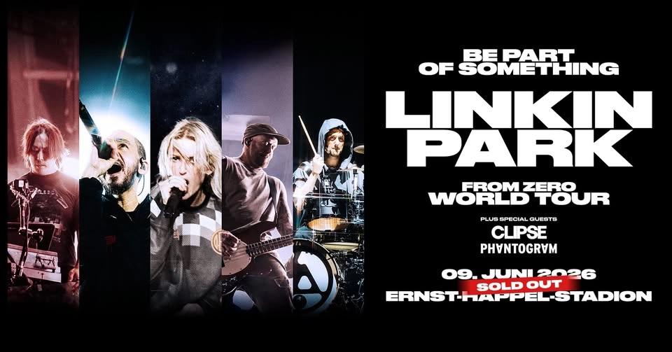 Linkin Park • From Zero World Tour 2026 • Vienna • SOLD OUT