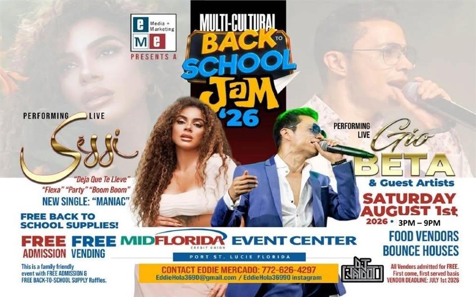 Summer Multicultural Back to School Jam