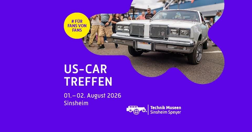 US-Car Treffen 2026 im Technik Museum Sinsheim