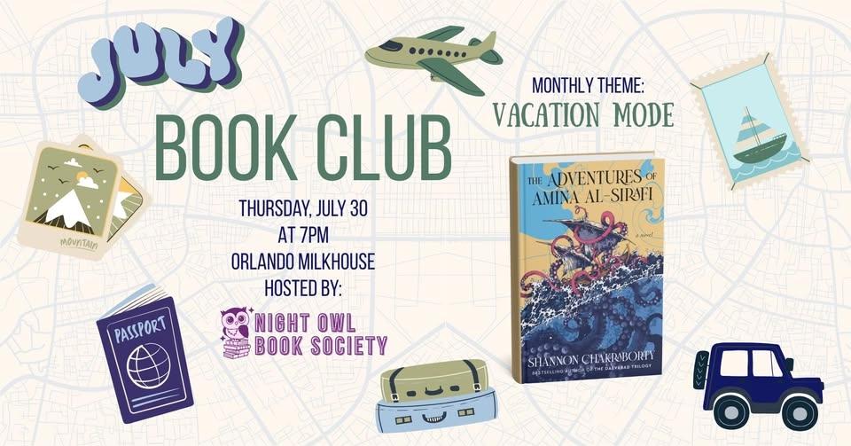 July Book Club 2 - The Adventures of Amina al-Sirafi
