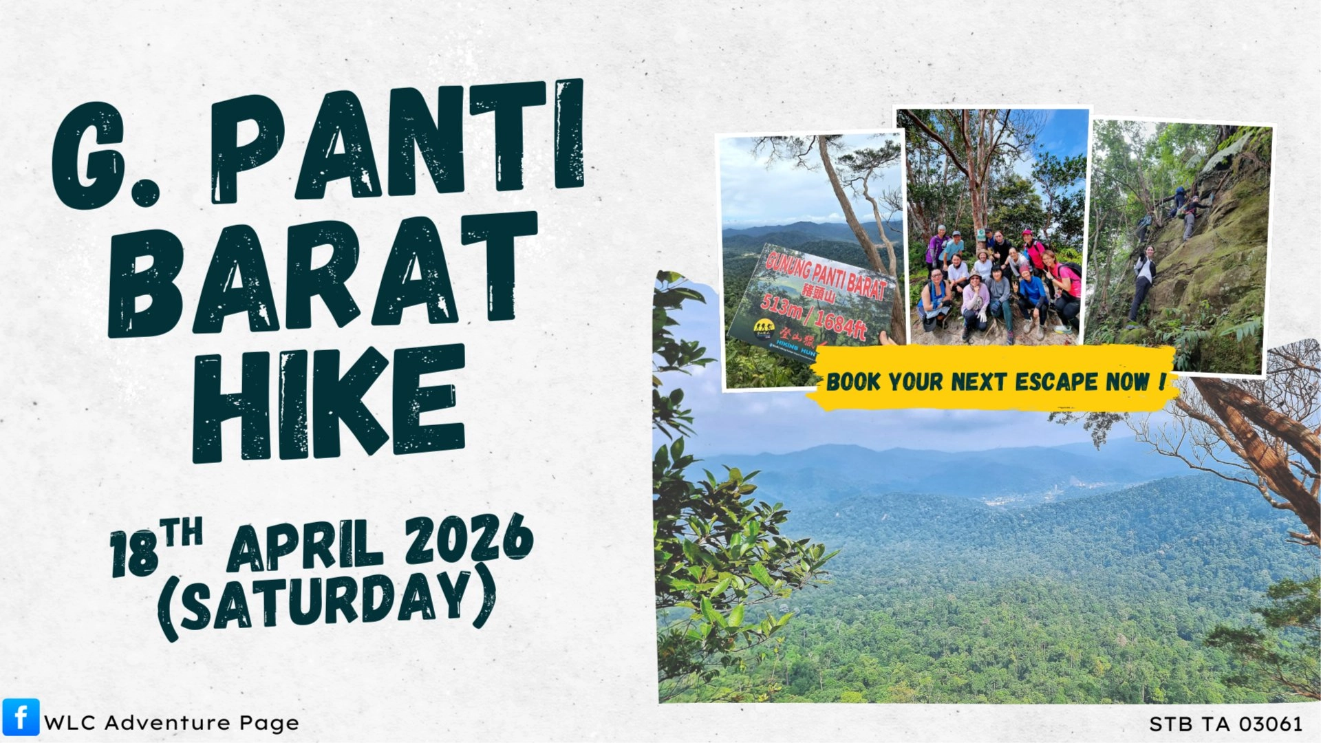 Gunung Panti Barat Hike <day trip>