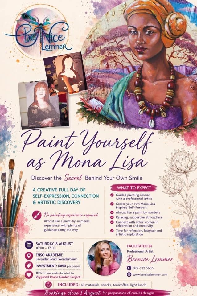 🎨 Paint Yourself as Mona Lisa - Discover the Secret Behind Your Own Smile