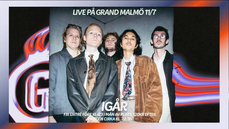 IGÅR live på Grand