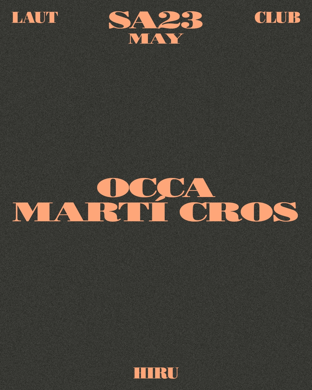 Hiru: OCCA + Marti Cros