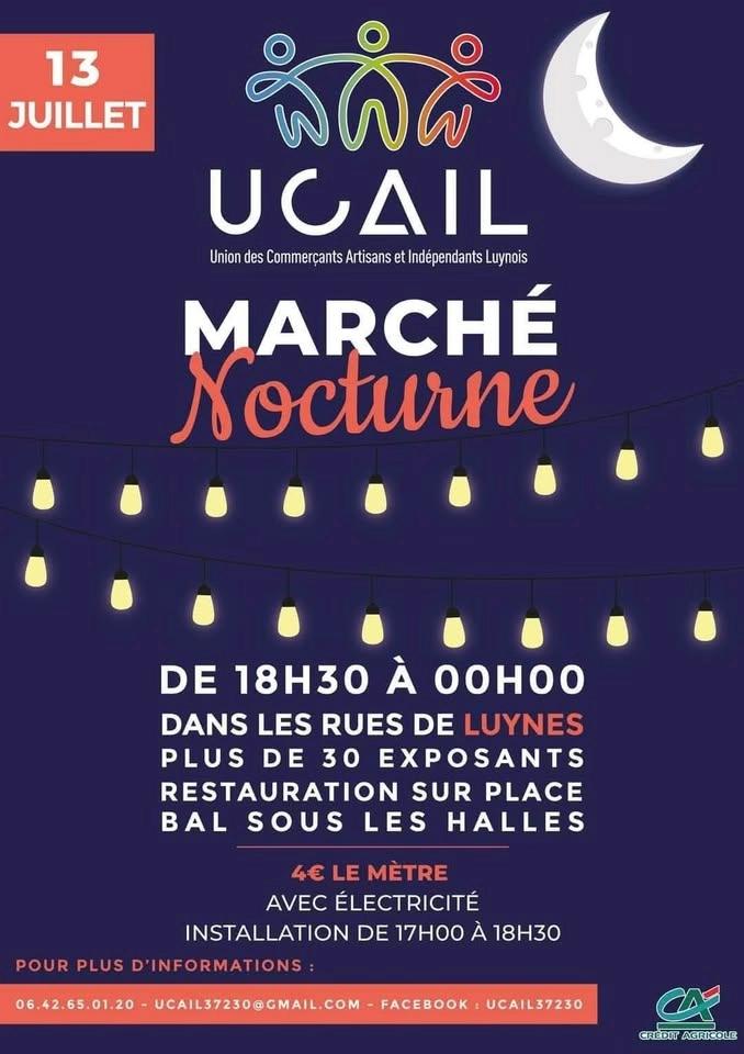 Marché nocturne de Luynes