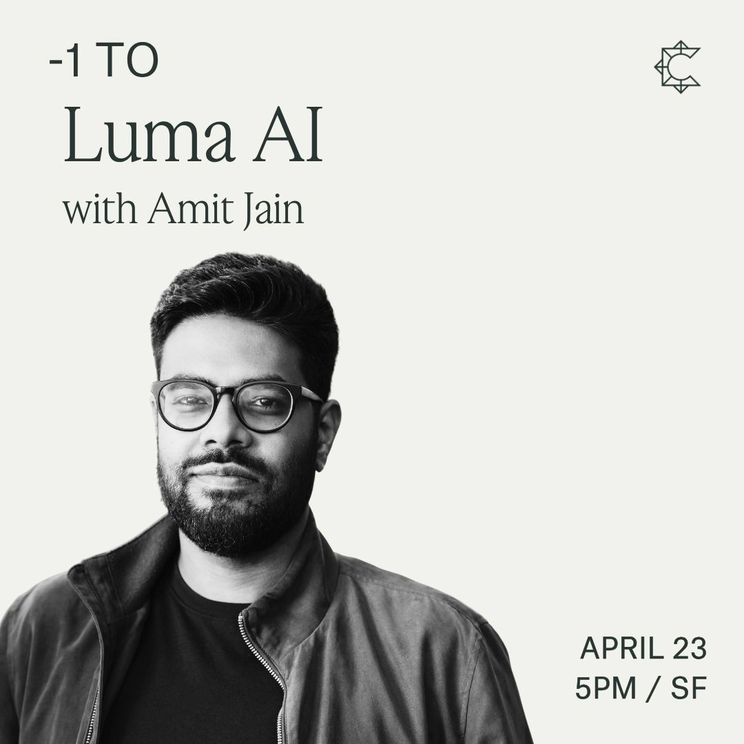 -1 to Luma AI with Amit Jain