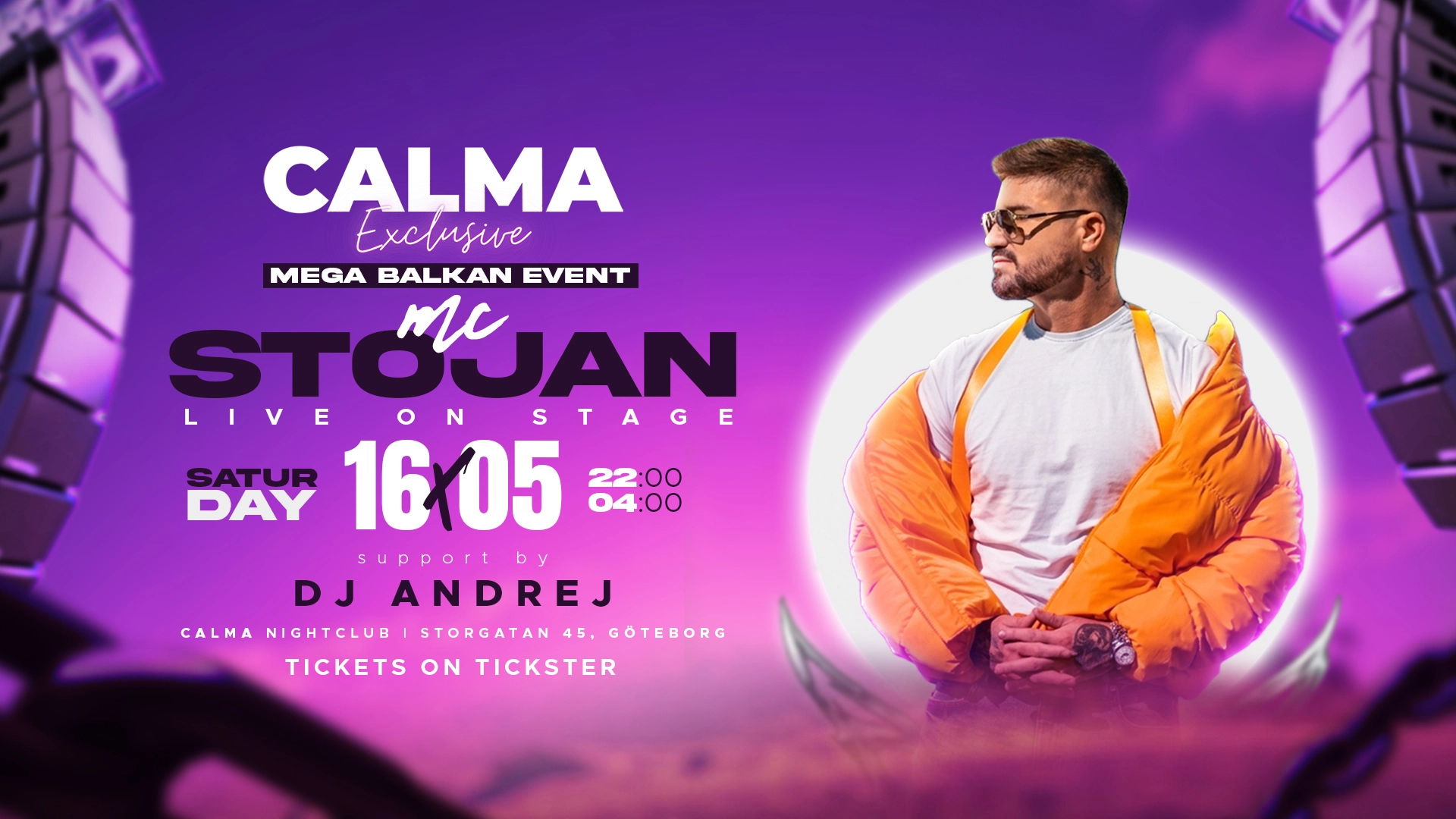 MEGA BALKAN EVENT - MC STOJAN LIVE ON STAGE