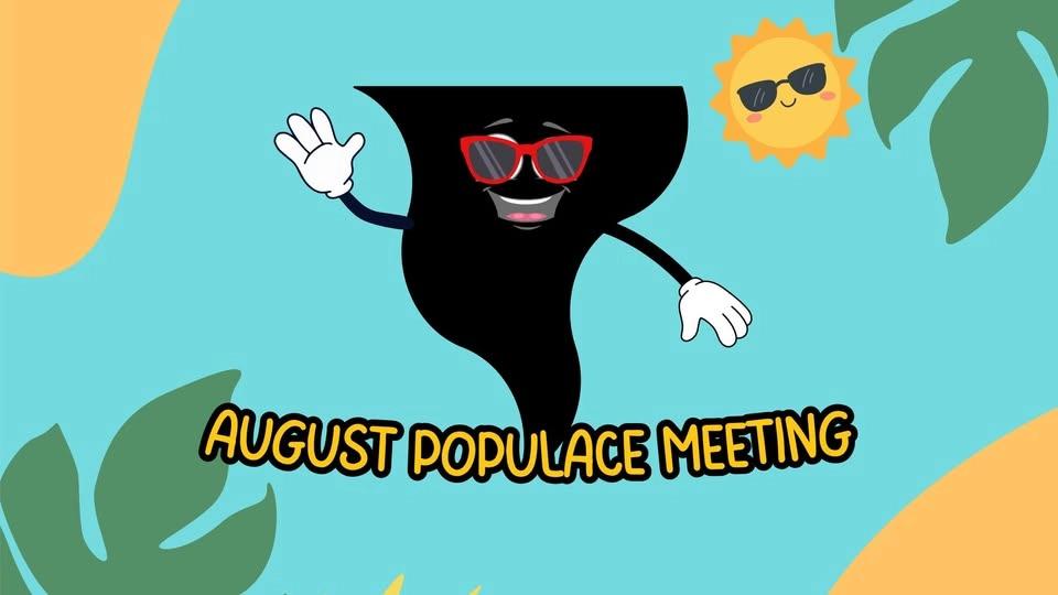 August Populace Meeting at the Norman East Library