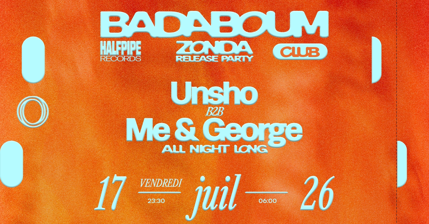 Club — Halfpipe Records: Unsho b2b Me & George all night long