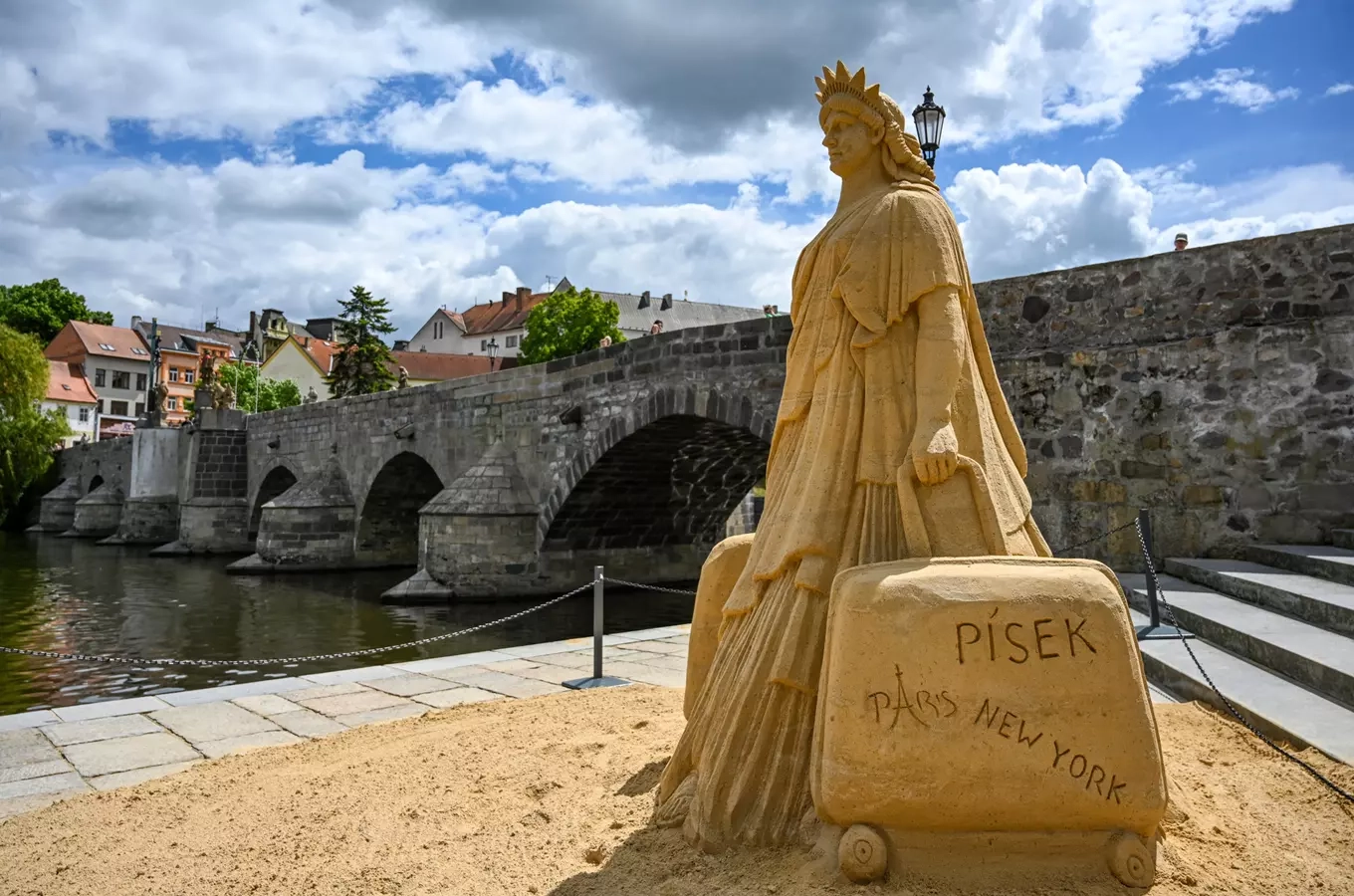 Sochy z písku v Písku 2026