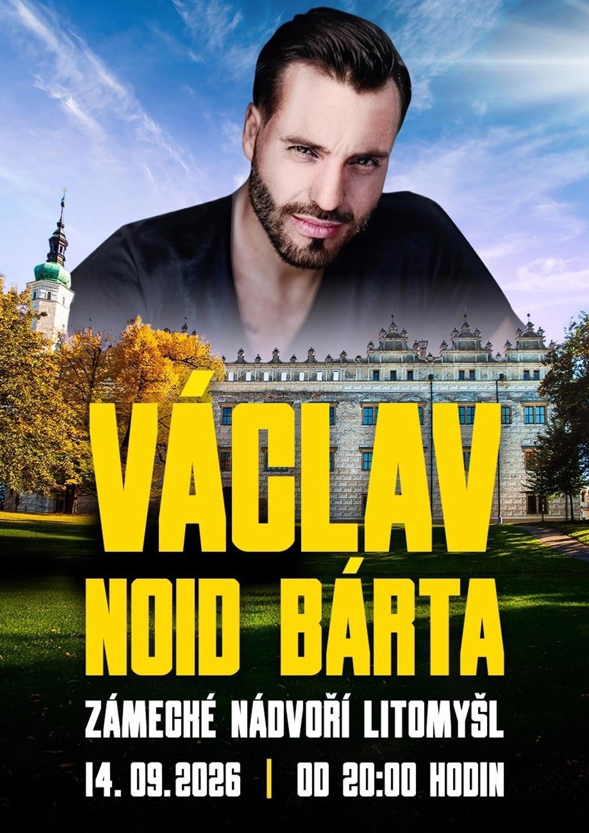 Václav Noid Bárta na zámku Litomyšl