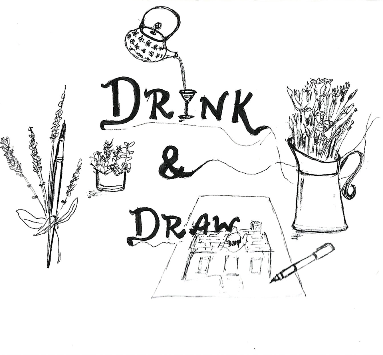 Drink & Draw Toronto #95: Toronto critters 🐱🦝