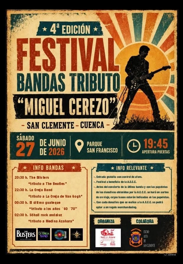 Festival Bandas Tributo "Miguel Cerezo"