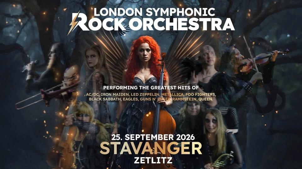 London Symphonic Rock Orchestra // Zetlitz – Få billetter!