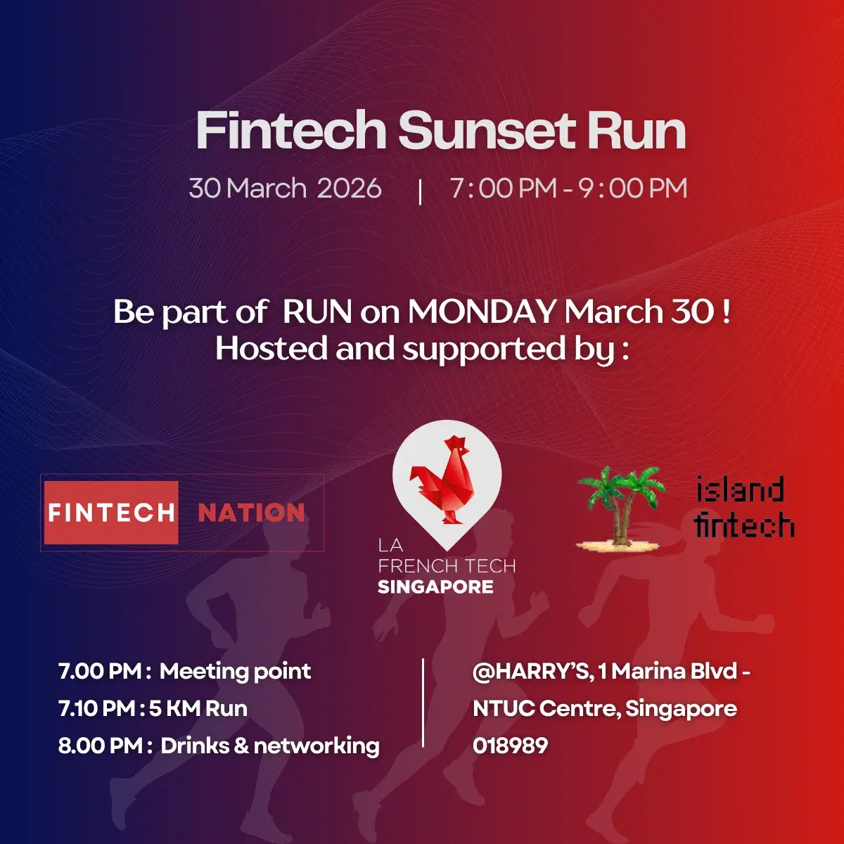 Fintech Sunset Run - March Edition