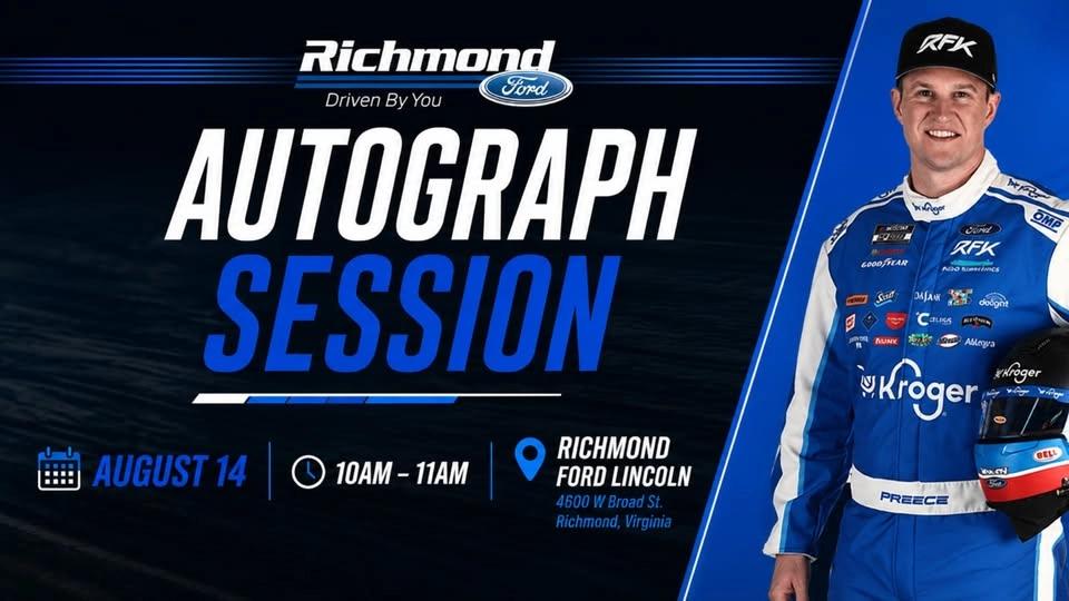 Autograph Signing With Ryan Preece