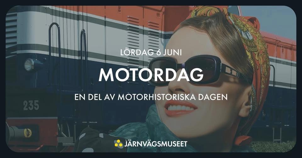 Motordag på Järnvägsmuseet
