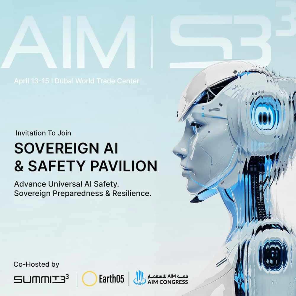 AIM S333 Sovereign AI & Safety Pavilion | 7 - 9 September 2026 Dubai (Invite-Only)