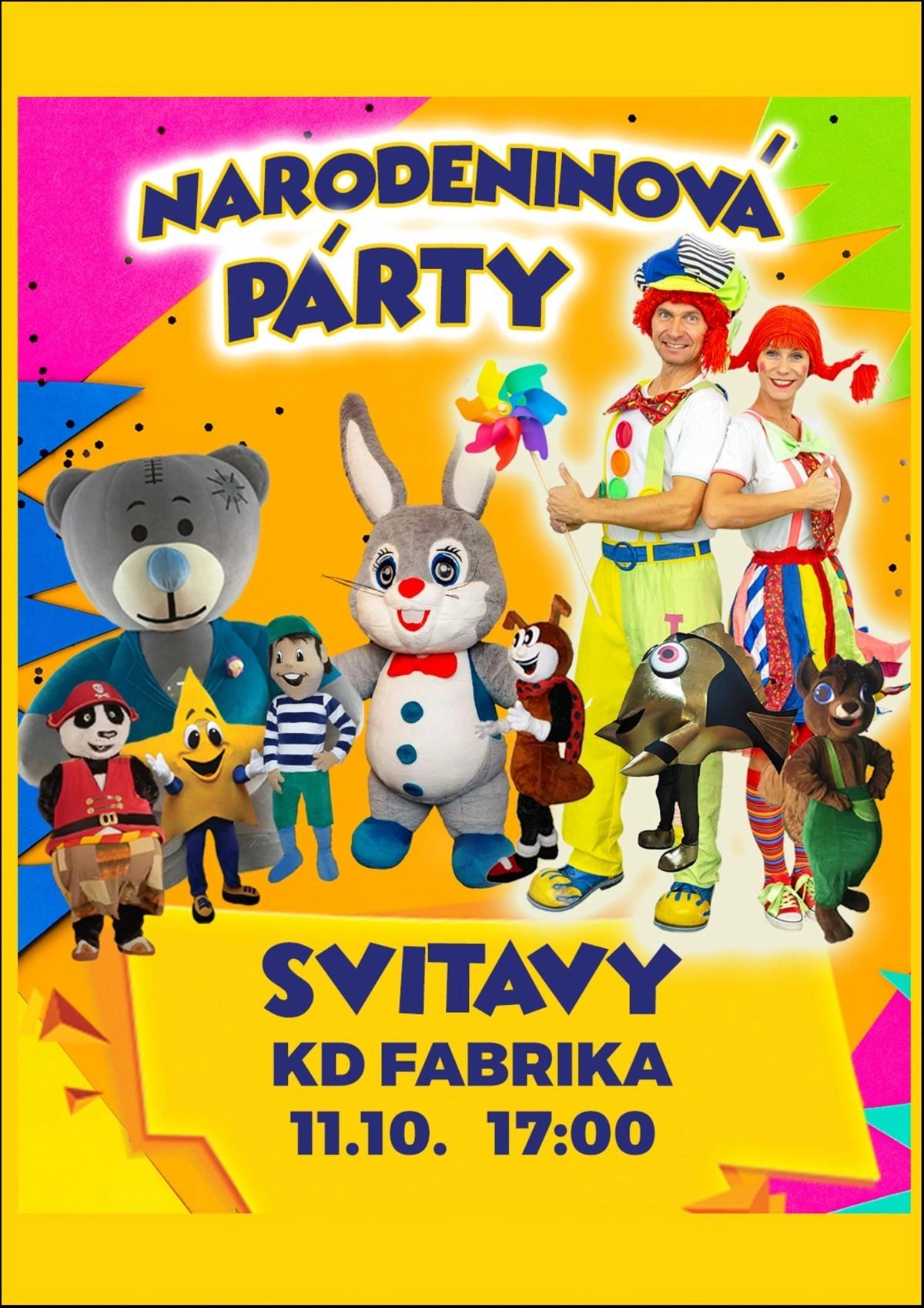 TÁRAJKO A POPLETAJKA - Narozeninová párty