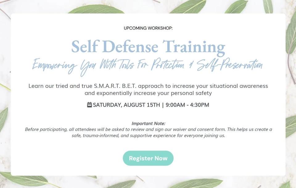 Self Defense Training