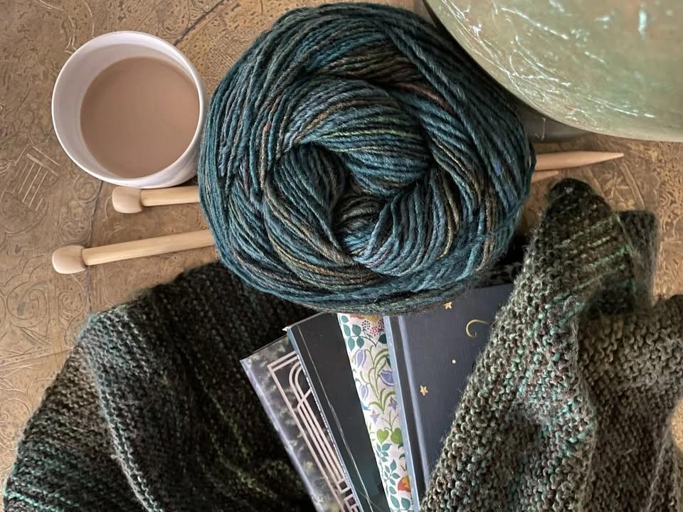 Bokfika med garn – inspirationskväll på biblioteket