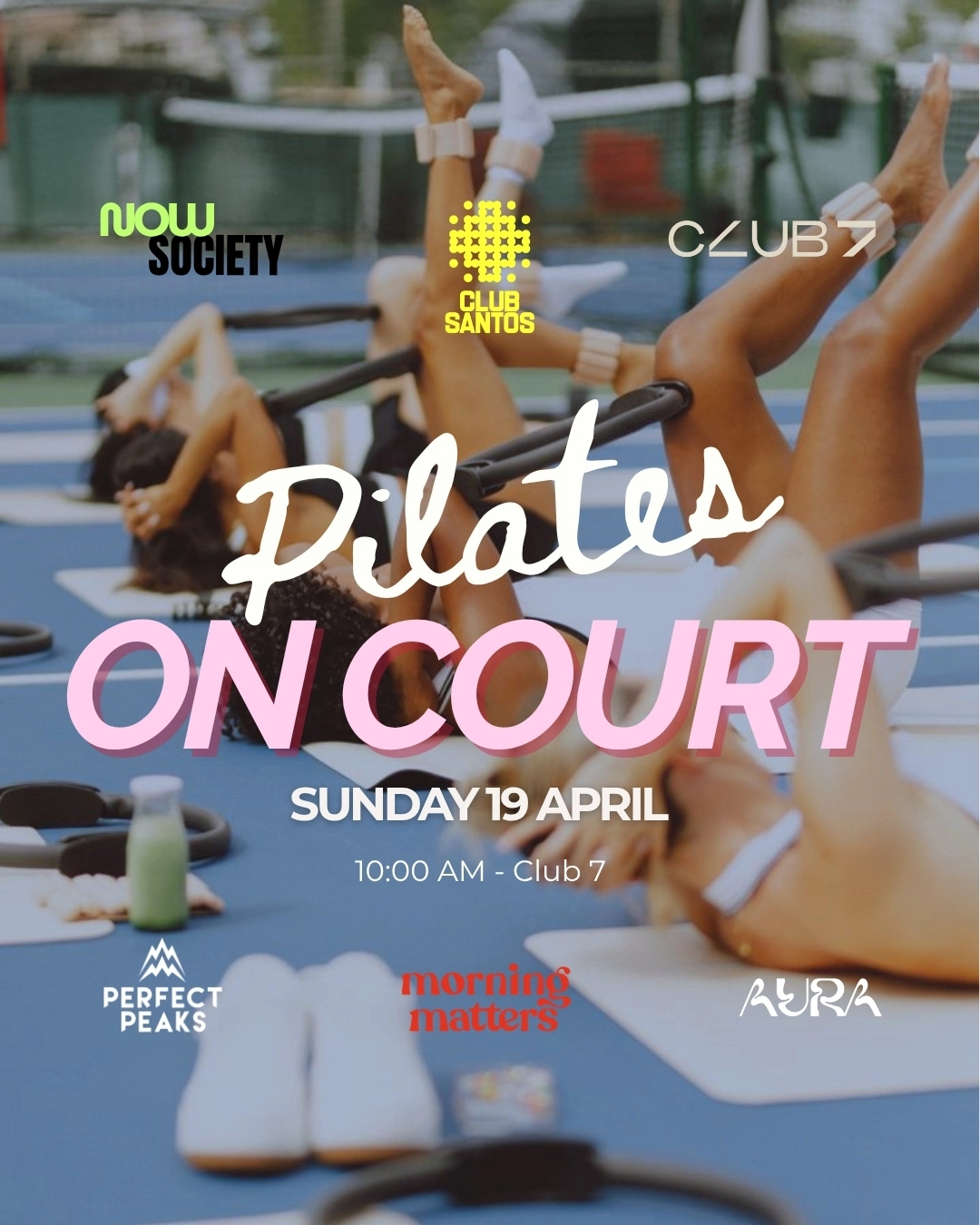 PILATES ON COURT AT CLUB 7
