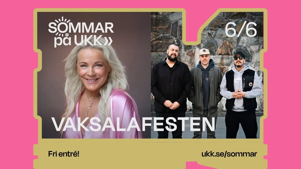 Vaksalafesten med Labyrint & Malena Ernman • 6/6 • Vaksala torg • Fri entré