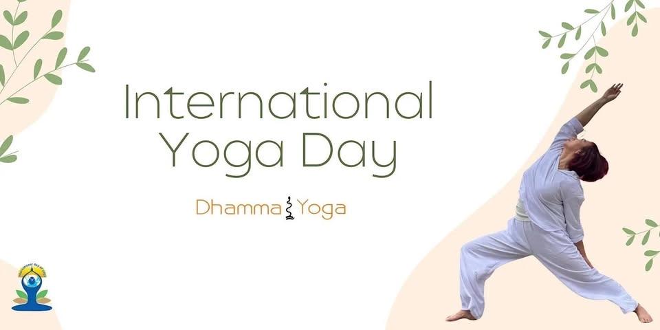 International Yoga Day with Dhammayoga