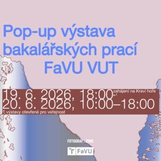 Pop-up exhibition of FFA bachelor works