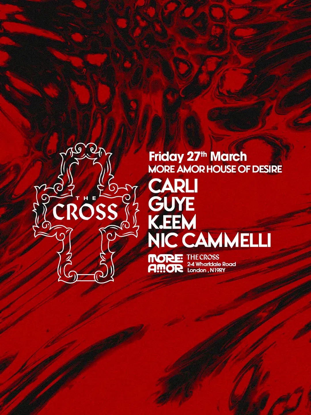 House of Desire by More Amor. London 27th March 2026