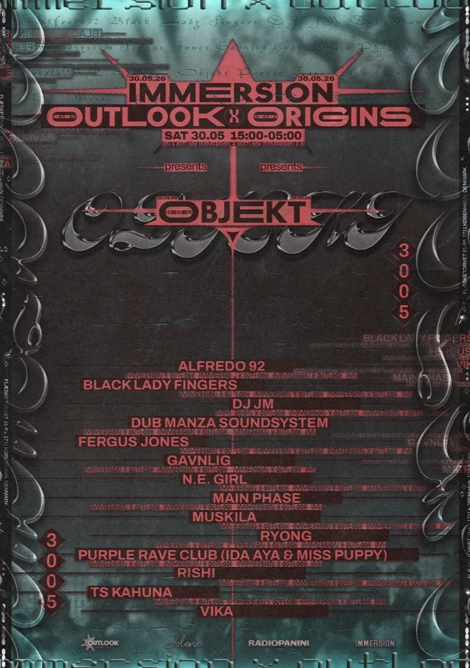 IMMERSION x Radio PANINI x OO takeover with Objekt