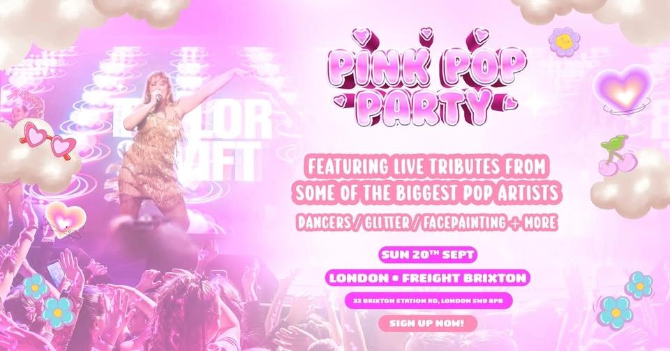 The Pink Pop Party Returns To London!