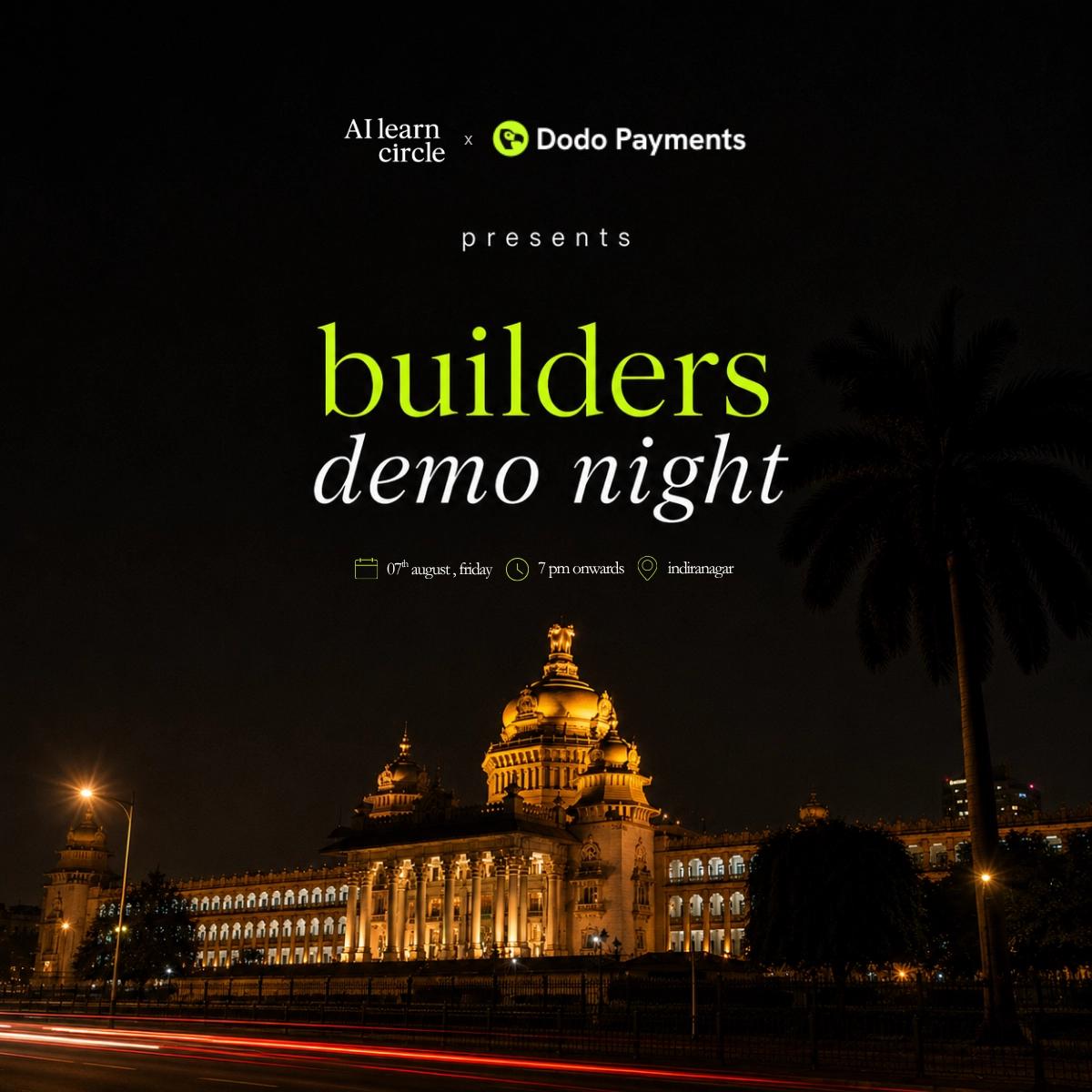 Builders demo night