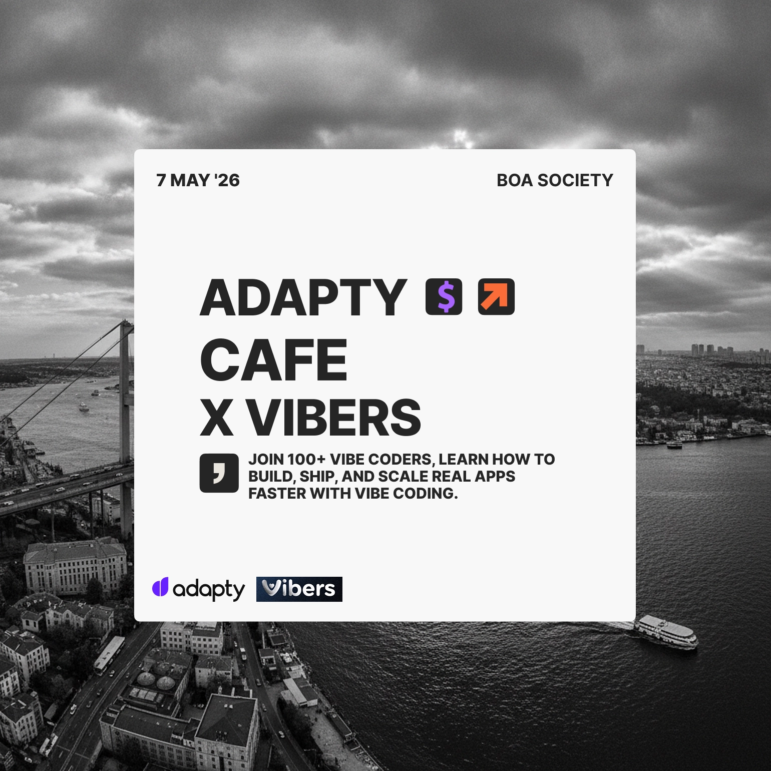 Adapty Café x Vibers - Istanbul