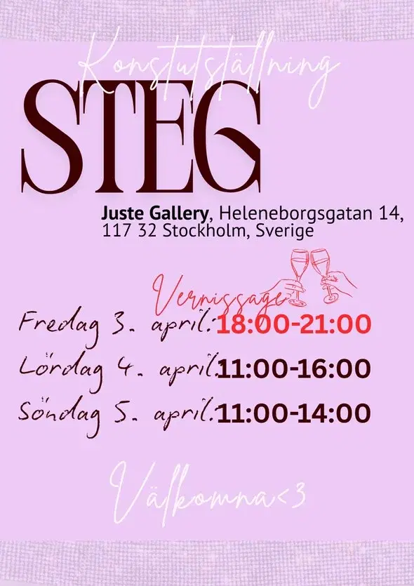 Camilla Bergvold Hauger - STEG - (3-5 april)